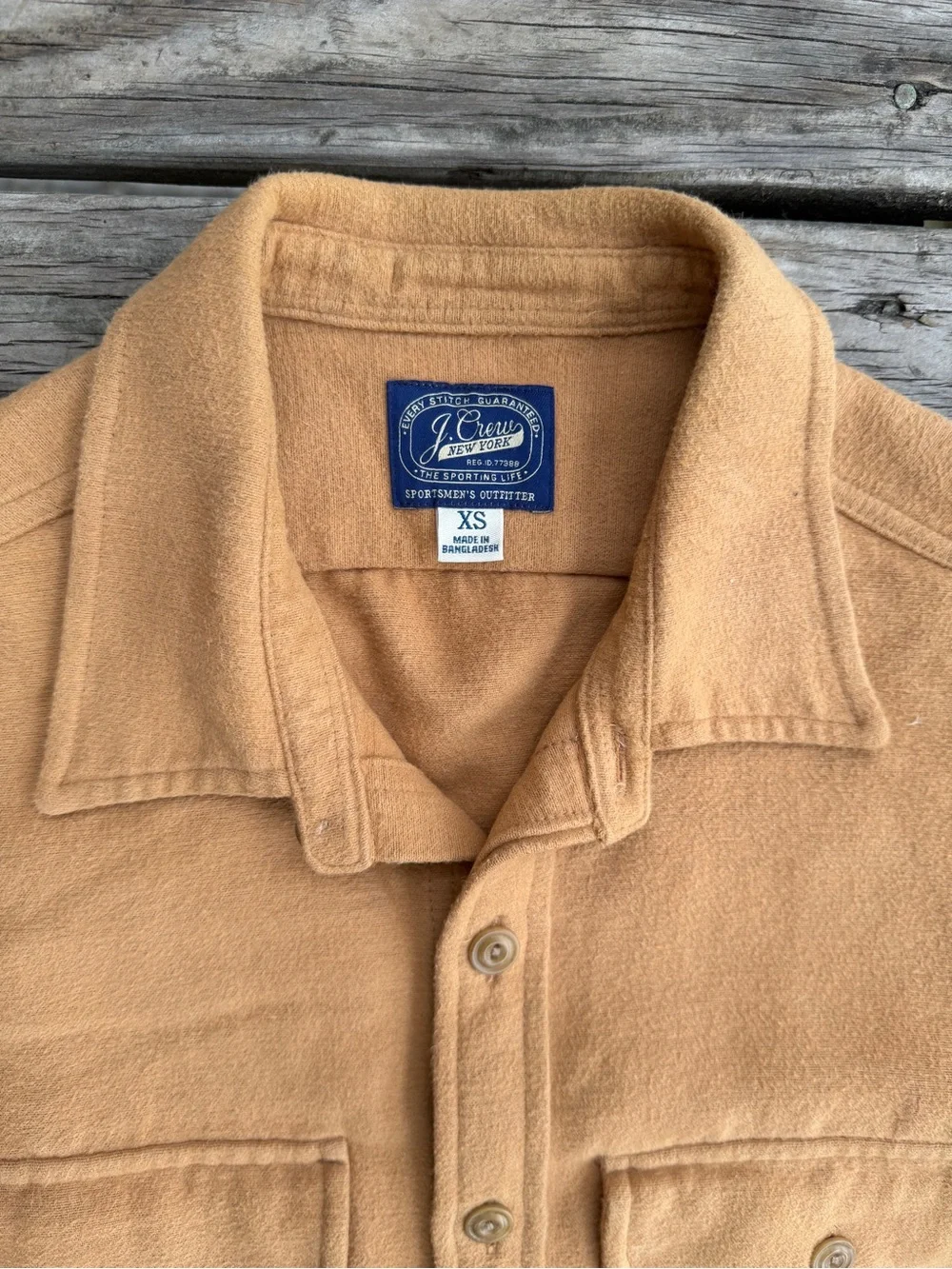 J. Crew Men's Chamois Shirt Jacket